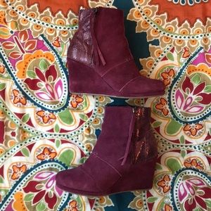 TOMS Suede Ankle Boots